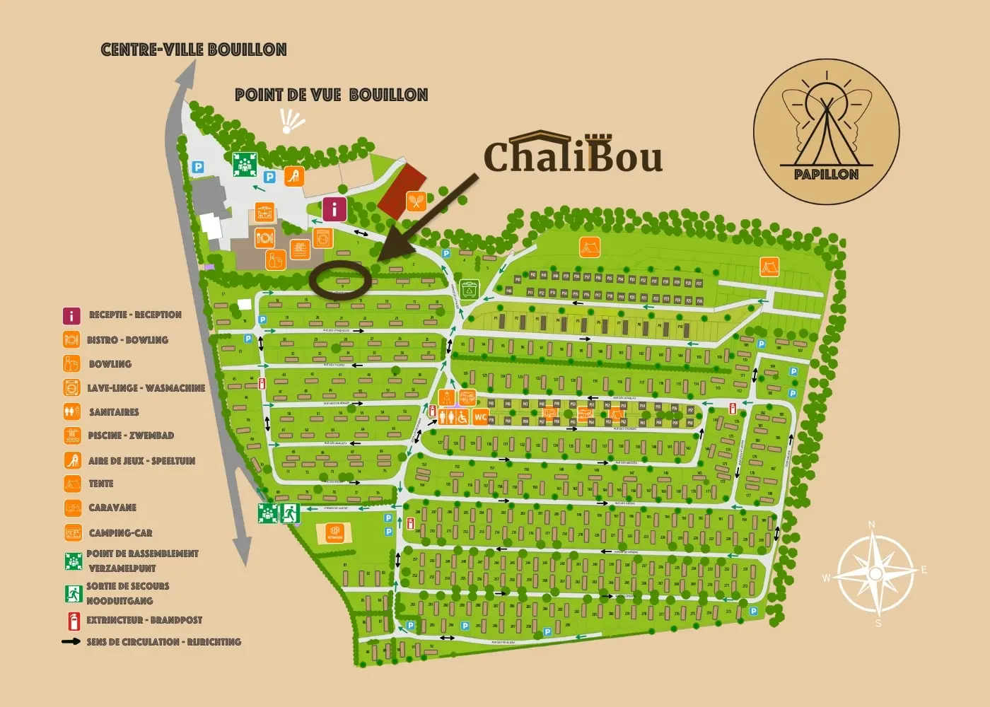 Map of the park