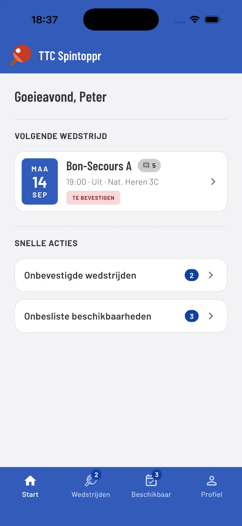 Jouw dashboard